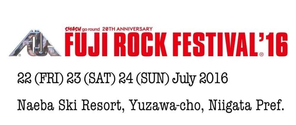 Rock à la montagne, le Fuji Festival 2016