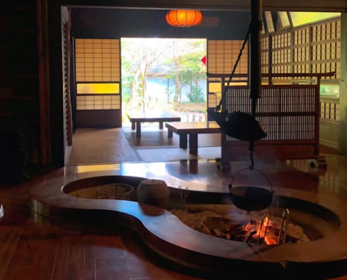 Amazake-Chaya, un salon de thé de l'époque Edo