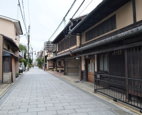 Nishijin, quartier du textile en soie et machiya
