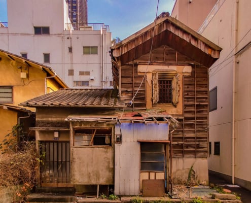 Maison abandonnée Tokyo
