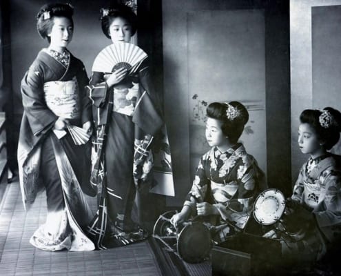 Maiko à l'ère Meiji