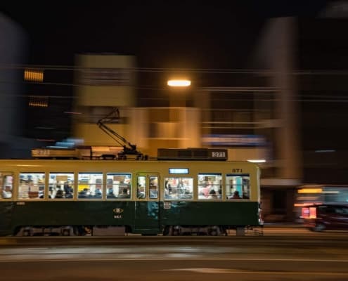 Le tramway de Nagasaki