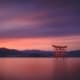 Torii Itsukushima at sunset